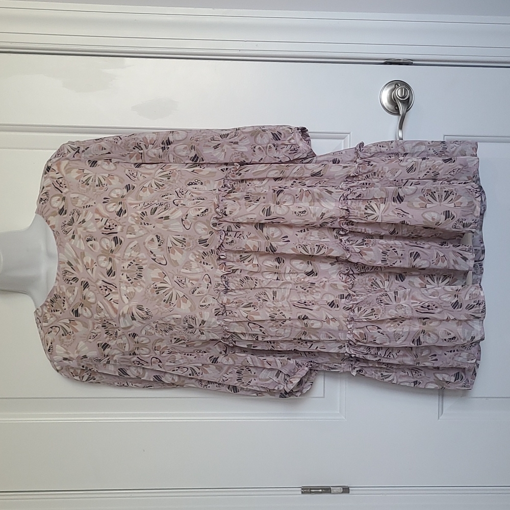 Sunday Best Butterfly Print Dress